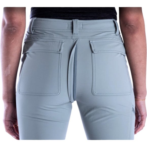 SHEFLY Go There Women's Multi-Fly Hiking Pants Cascade Granite Rock Climbing NWT - Picture 4 of 5